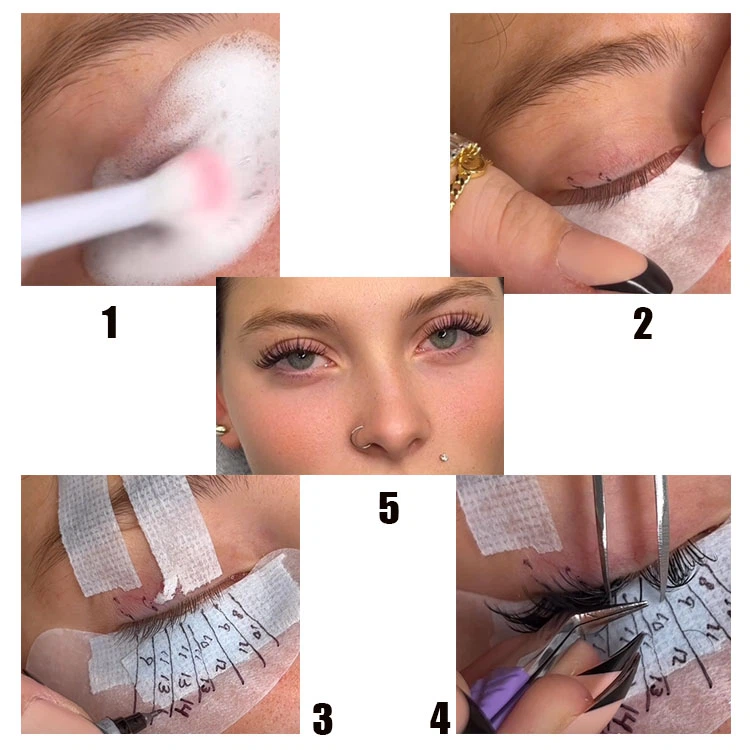 classic eyelash extension